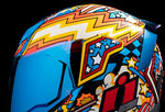 Icon Unisex Airflite Flyboy Helmet - Blue