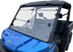 Moose Racing Deluxe Full Folding Windshield For Can Am (BRP) Defender HD10 4X4 2016-2018 - Clear