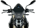 WRS Windscreen For BMW S 1000 R ABS 2022-2024 25 cm (9-7/8") - Black