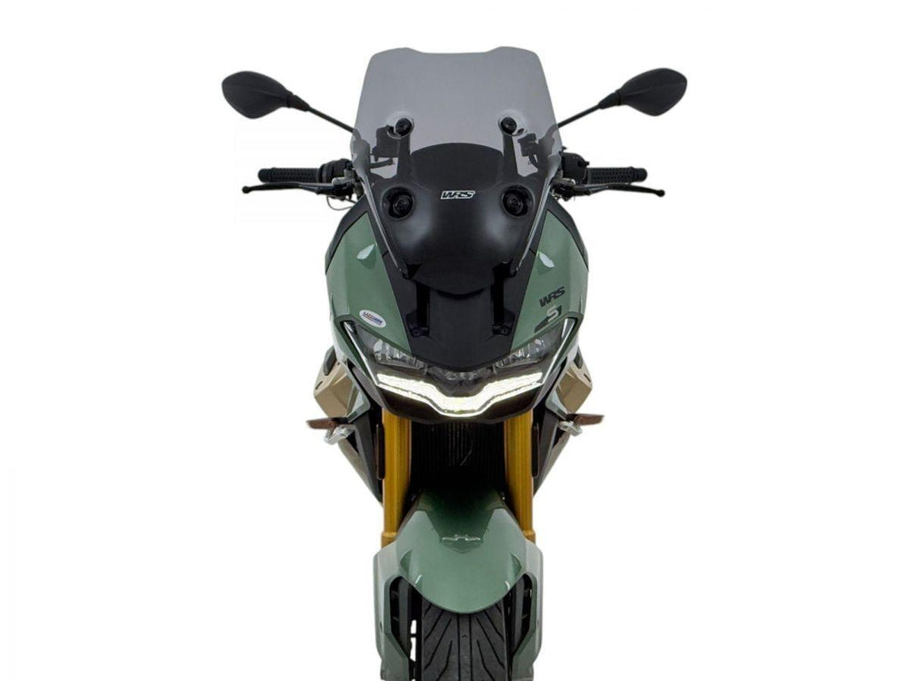 WRS Windscreen For Moto Guzzi V100 1050 Mandello ABS 2022-2024 40.5 cm (16") - Dark Smoke