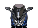 WRS Windscreen for Scooter For Honda NSS 125 ABS 2021-2024 40 cm (15-3/4") - Dark Smoke