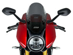 WRS Windscreen For Triumph Speed Triple 1200 RR ABS 2022-2024 39 cm (15-3/8") - Dark Smoke
