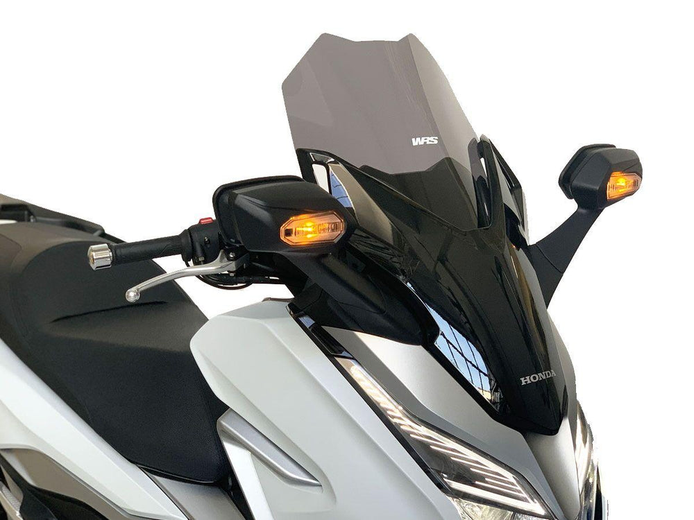 WRS Windscreen for Scooter For Honda NSS 125 ABS 2018-2021 35.5 cm (14") - Dark Smoke