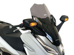 WRS Windscreen for Scooter For Honda NSS 125 ABS 2018-2021 35.5 cm (14") - Dark Smoke