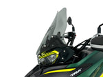 WRS Windscreen For Benelli TRK 702 ABS 2022-2024 - Smoke