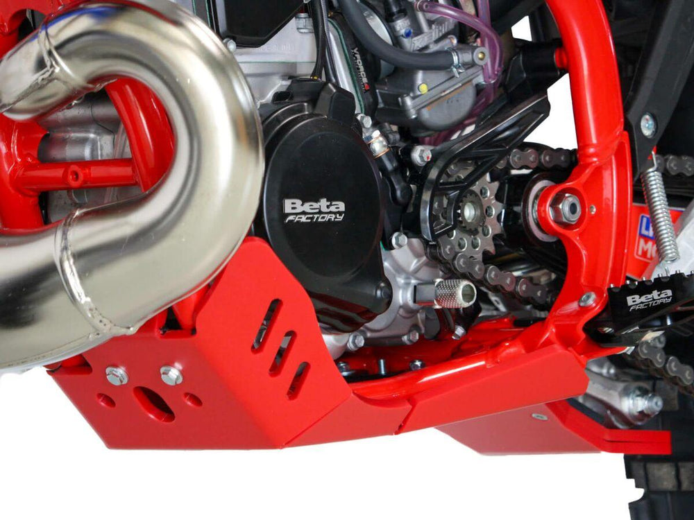 AXP Xtrem Skid Plate For Beta RR 250 2020-2026 - Red