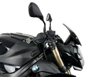 WRS Windscreen For BMW S 1000 R ABS 2022-2024 25 cm (9-7/8") - Dark Smoke