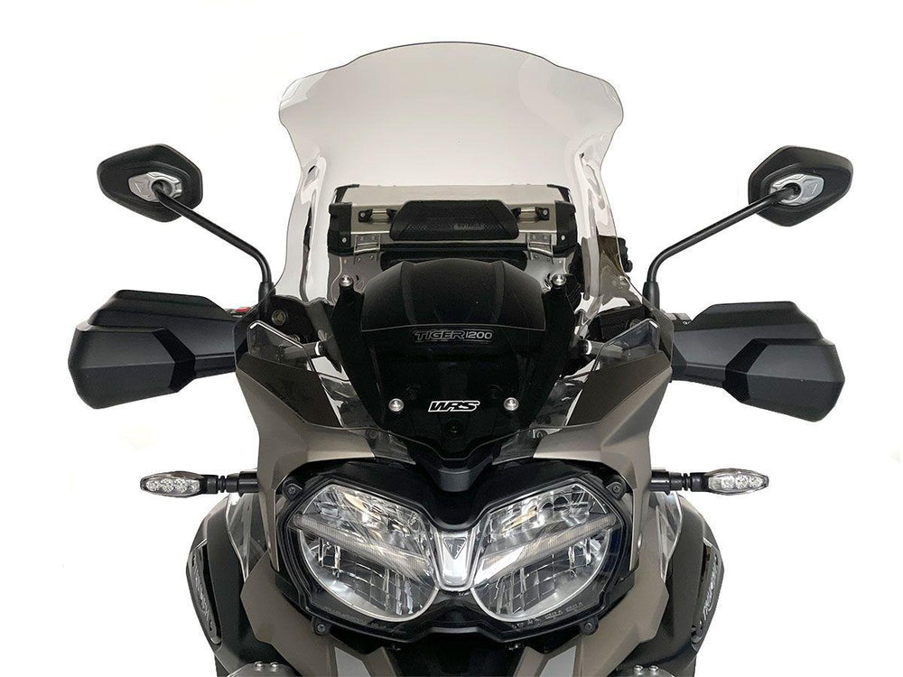 WRS Windscreen For Triumph Tiger Explorer XCA ABS 2016-2020 59 cm (23-1/4") - Smoke