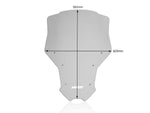 WRS Windscreen For Honda CRF1100L ABS Africa Twin 2020-2024 56 cm (22") - Smoke