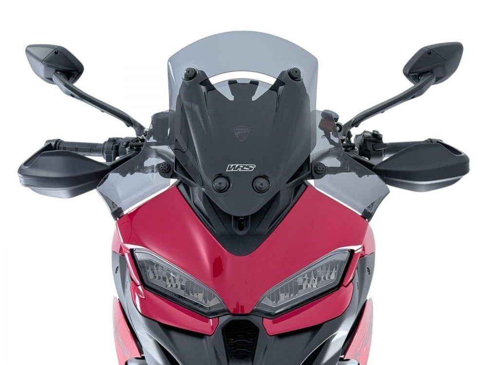 WRS Windscreen For Ducati MultiStrada V2 900 ABS 2025-2026 36.5 cm (14-3/8") - Dark Smoke
