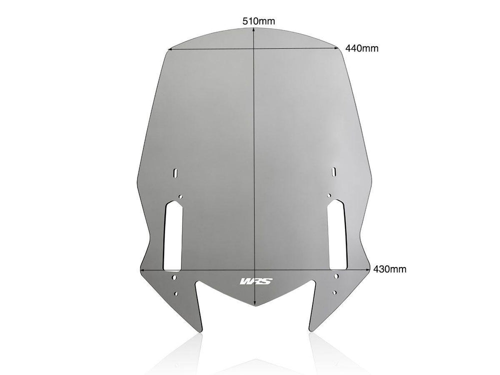 WRS Windscreen For Yamaha XP 530 T-Max ABS 2017-2019 51 cm (20") - Smoke