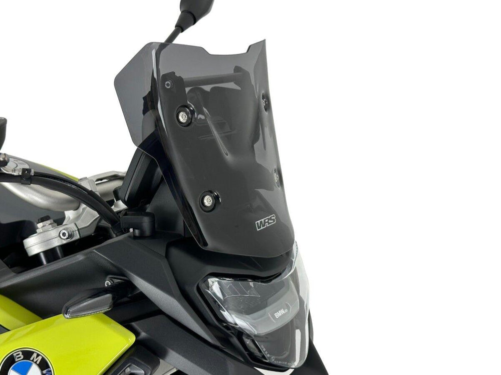 WRS Windscreen For BMW F 900 GS ABS 2024 26 cm (10-1/4") - Dark Smoke