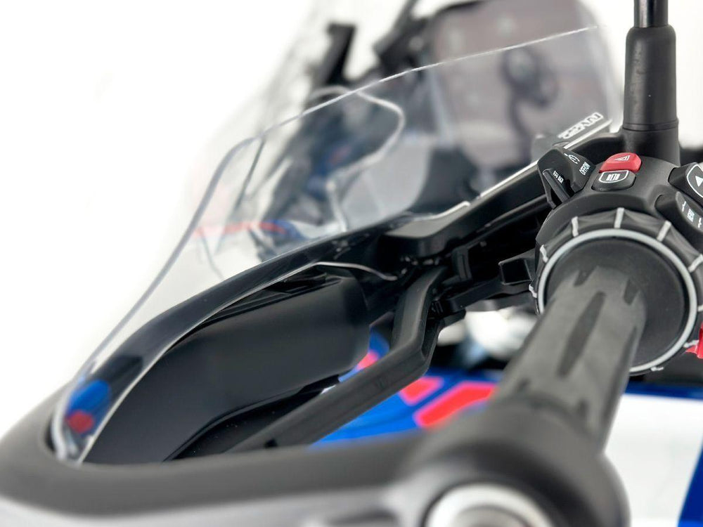 WRS Hand Guards Extension Kit for BMW R 1300 GS 2023-2024 For BMW R 1300 GS ABS - Transparent