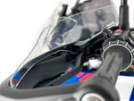WRS Hand Guards Extension Kit for BMW R 1300 GS 2023-2024 For BMW R 1300 GS ABS - Transparent