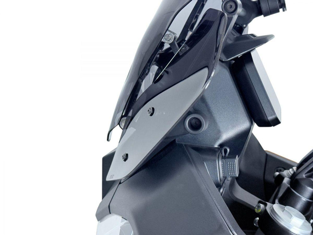 WRS Side Deflectors For Moto Guzzi Stelvio 1000 ABS 2024 - Dark Smoke
