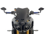 WRS Windscreen For Yamaha MT-10 ABS 2016-2021 34.5 cm (13-1/2") - Black