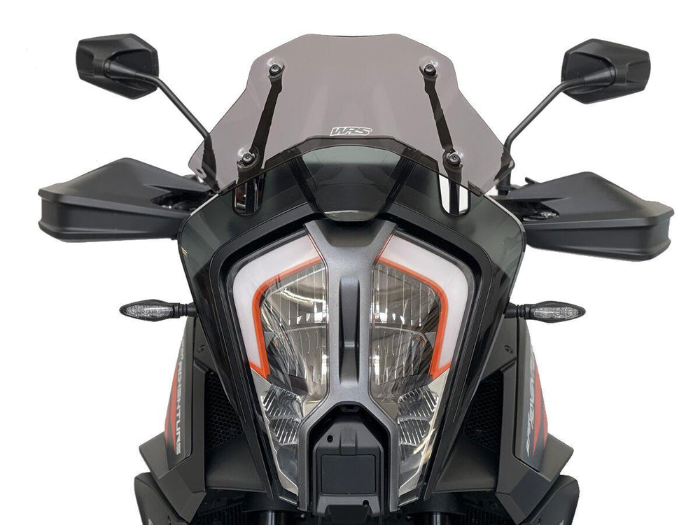 WRS Windscreen For KTM Super Adventure 1290 R ABS 2021-2024 16.5 cm (6-1/2") - Dark Smoke