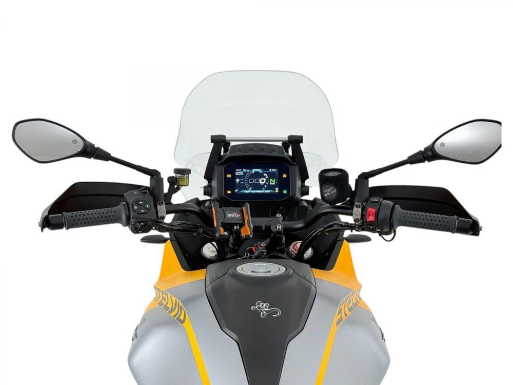 WRS Windscreen Caponord W/ Radar Stelvio For Moto Guzzi STELVIO 1000 ABS 2024-2025 48 cm (18-7/8") - Clear