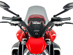 WRS Windscreen For Ducati Diavel V4 1200 ABS 2023-2025 33.5 cm (13-1/4") - Dark Smoke