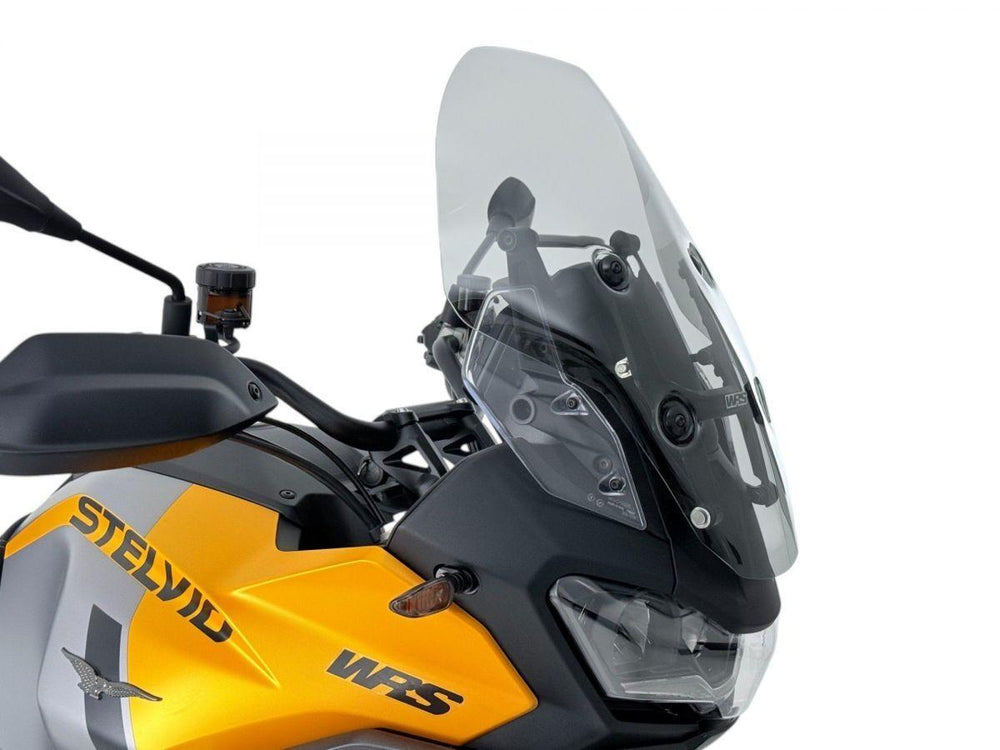 WRS Windscreen For Moto Guzzi Stelvio 1000 ABS 2024-2025 - Smoke