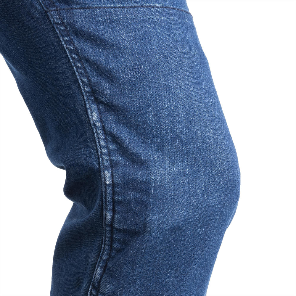 Oxford Original Approved Super Stretch Men's Slim Jean Mid Blue