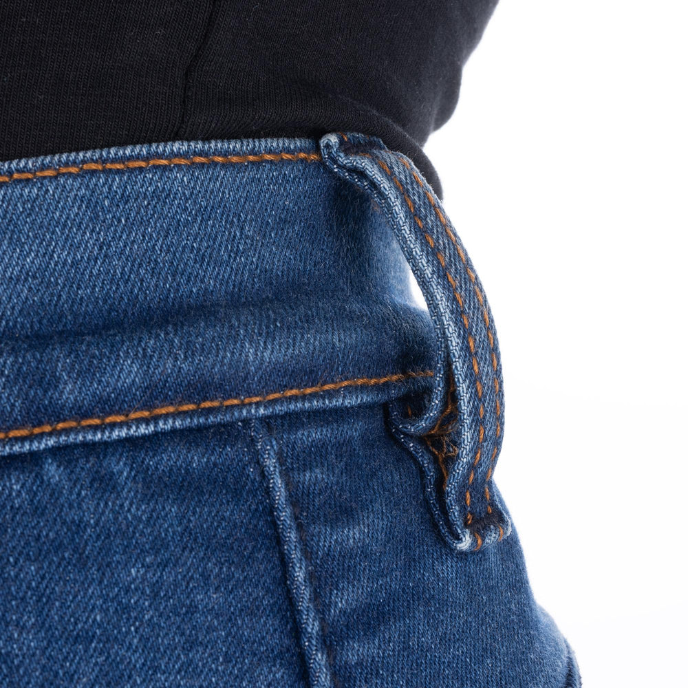 Oxford Original Approved Sofia AA Slim Ladies Jean Mid Blue