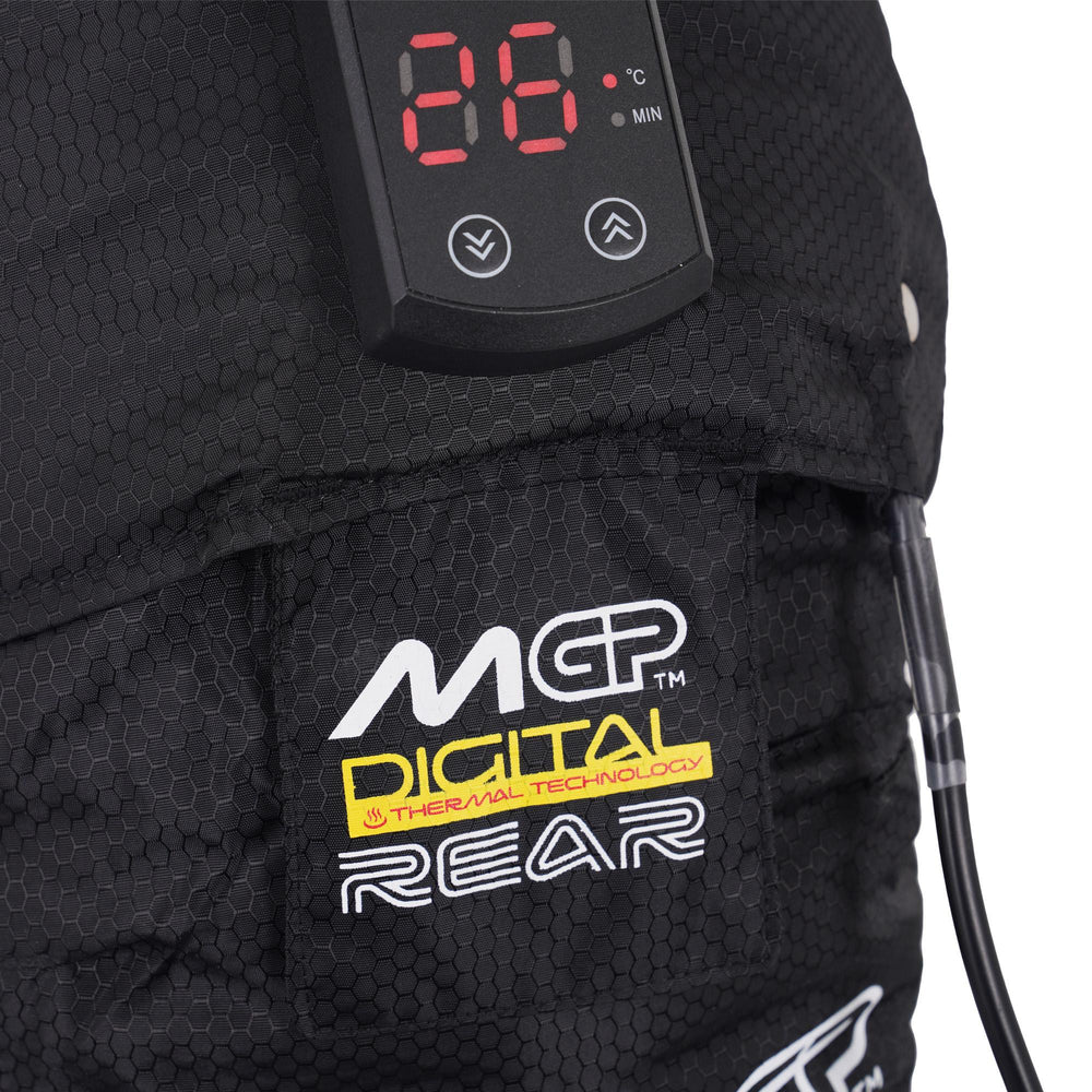 MotoGP Digital Tyre Warmers Set For Front 120/70-17" & Rear 180-190/55-17" With EU 2 Pin Plug