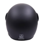 Axor Jet Open Face Helmet - Matt Black / Black