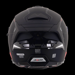 Axor Brutale Full Face Helmet With Dual Spoiler - Matt Black