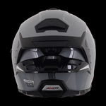 Axor Brutale Full Face Helmet With Dual Spoiler - Nardo Grey Gloss