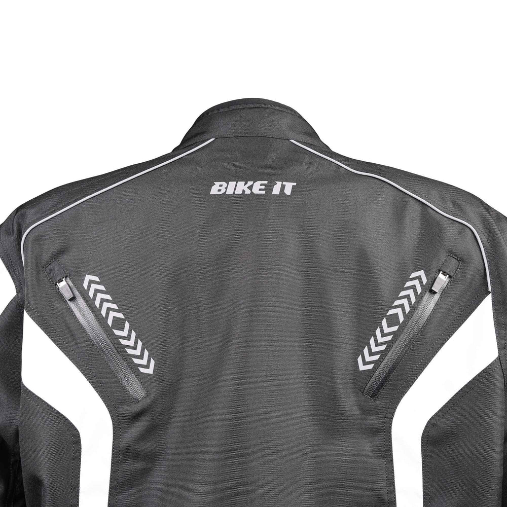 Bike It  Flux Textile Waterproof Sports Motorcycle Jacket