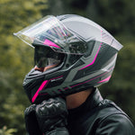 Airoh Matryx Helmet - Rocket Pink Matt