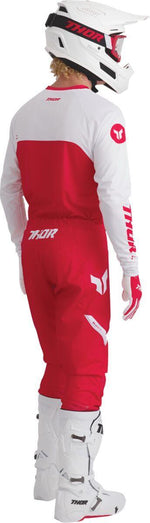 Thor Ridemode Static Gloves - Red/White