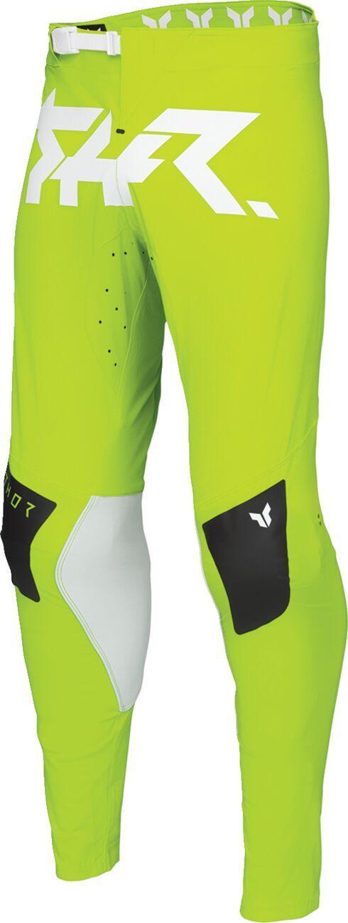 Thor Sportmode Riot Pants - Acid Black Fluorescent Yellow White