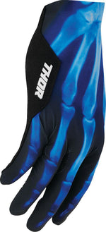 Thor Sportmode X-Ray Gloves - Black Blue