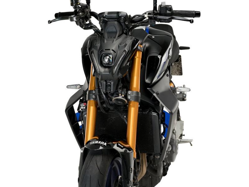 Puig Downforce Spoilers For Yamaha MT-09 2021-2023 - Black