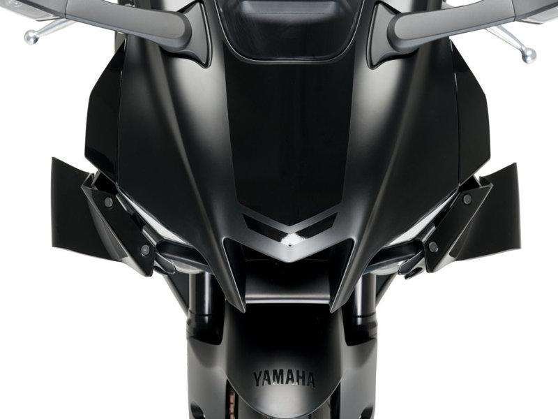 Puig Downforce Spoilers For Yamaha YZF R1 2020-2025 - Black