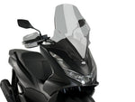 Puig V-Tech Line Touring Screen For Honda PCX 125 2021-2024 - Light Smoke