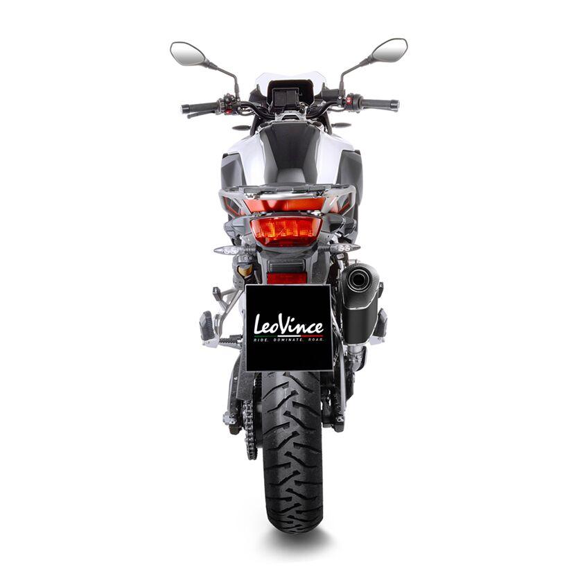 LeoVince LV-14 Black Edition Silencer For BMW F 750 GS ABS 2018-2023 Right