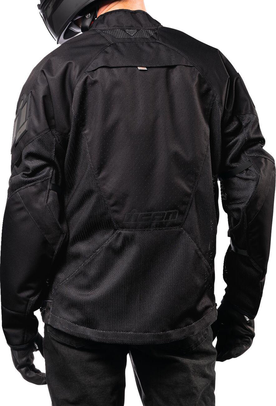 Icon Unisex Mesh AF Jacket - Black