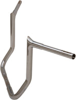 Fat Baggers Inc. 1-1 4" EZ Install Pointed Top Handlebar For Harley Davidson FLH 1868 2021 35.5 cm (14") - Chrome