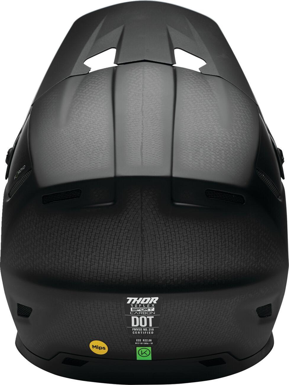 Thor Reflex Sport Carbon Stealth MIPS Helmet - Black