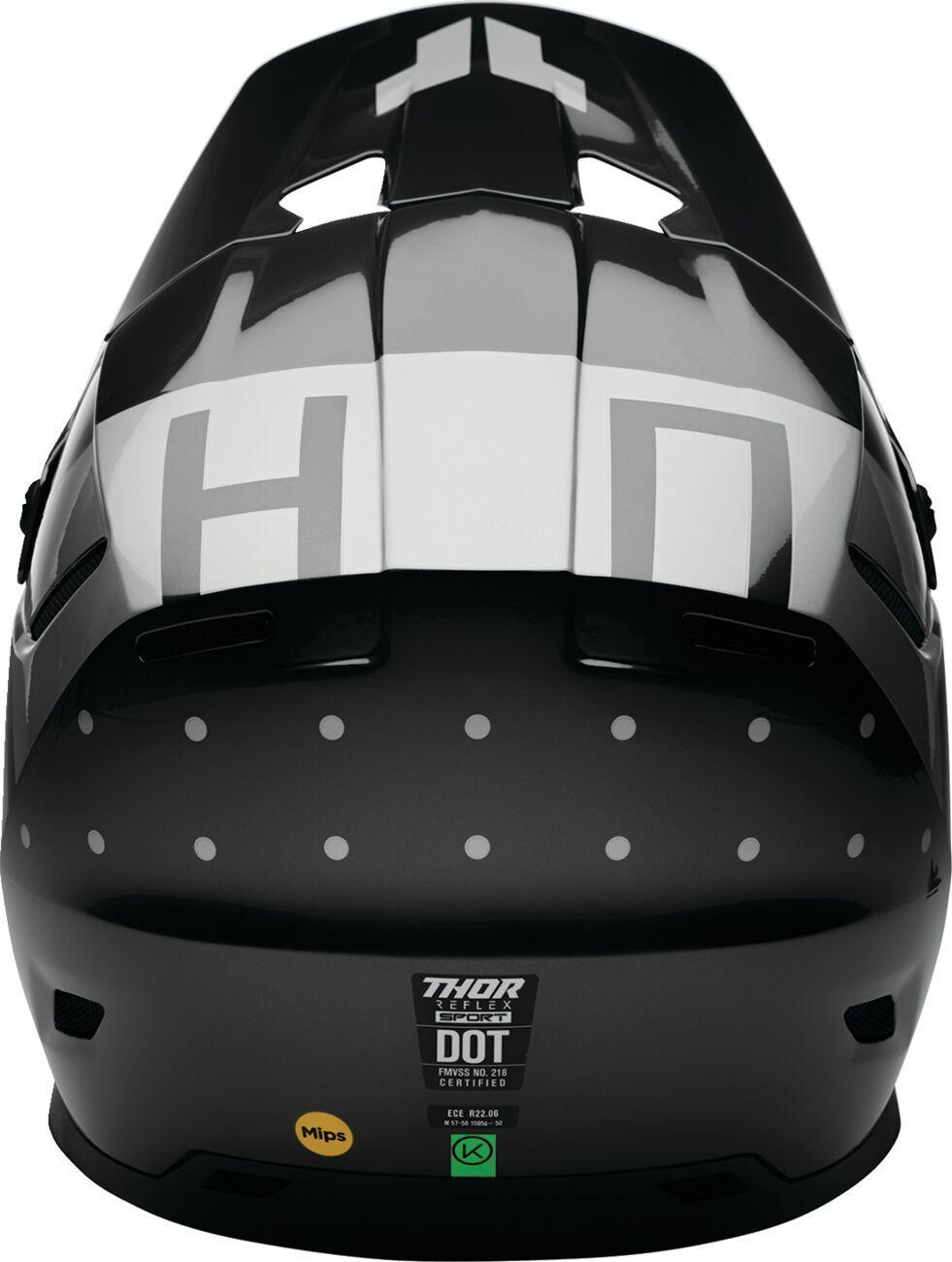 Thor Reflex Sport Rogue MIPS Helmet - Charcoal Silver
