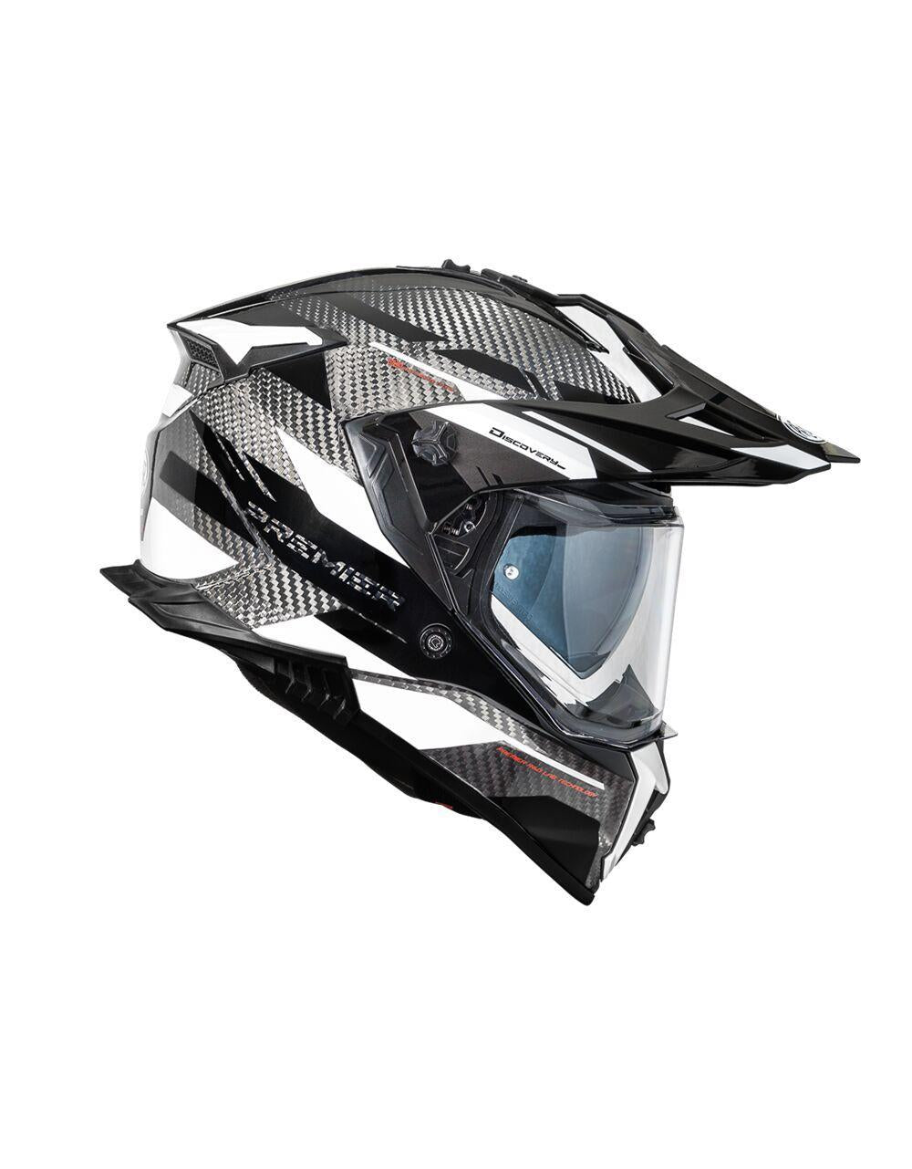 Premier Discovery Carbon EA Helmet - Grey/White