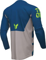 Thor Launchmode Forge Jersey - Blue Fluorescent Yellow Grey