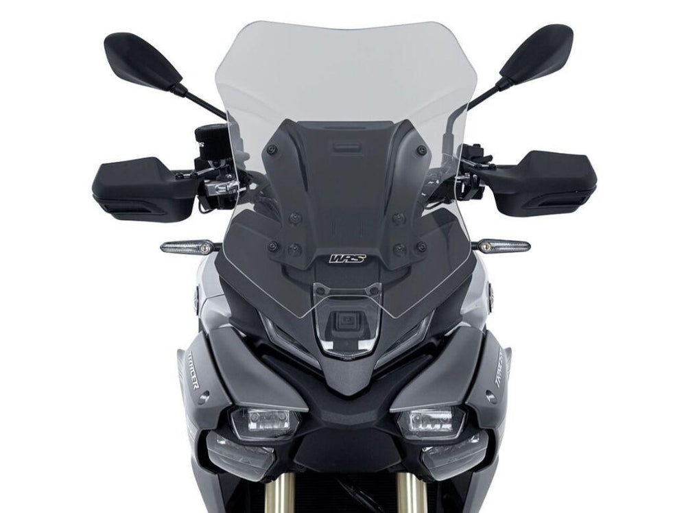 WRS Windscreen Intermedio Tracer 9 GT/GT+ For Yamaha MT-09 TR DXCS 2025 42.5 cm (16-3/4") - Smoke