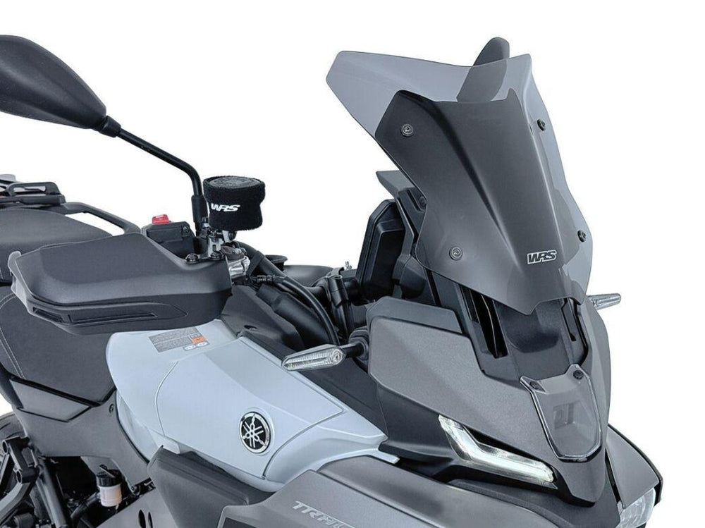 WRS Windscreen Sport Yamaha For Yamaha MT-09 TR DXCS 2025 30 cm (11-3/4") - Dark Smoke