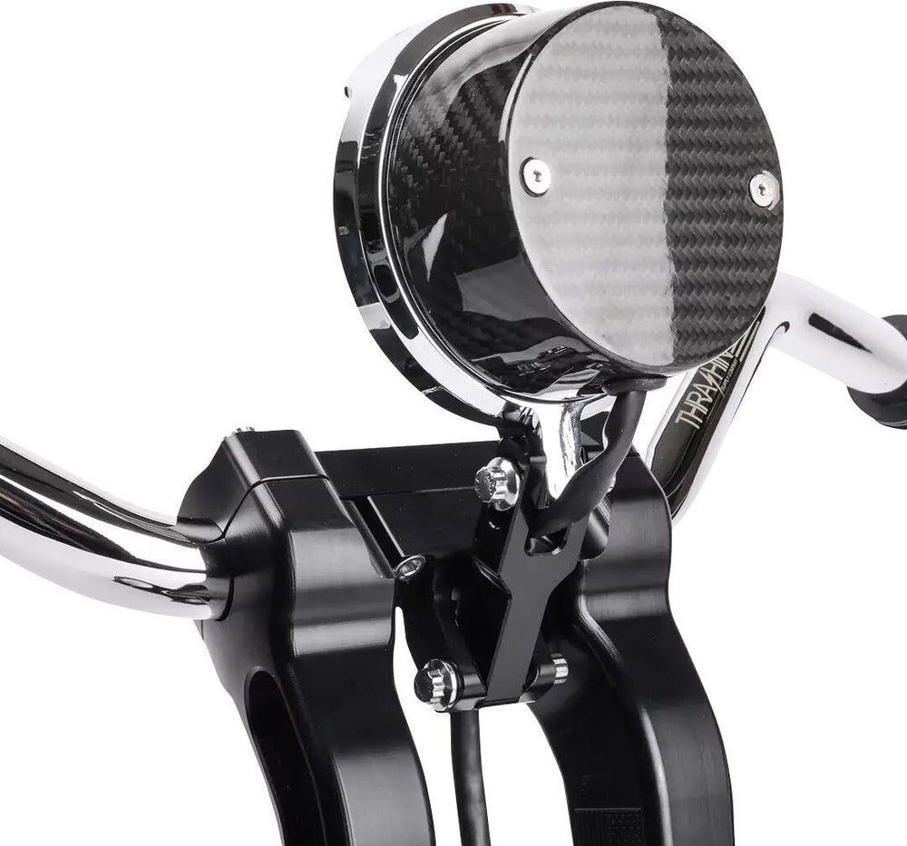 Thrashin Supply Co Gauge Relocation Kit For Harley Davidson FXLRS 1923 2022-2024 - Chrome