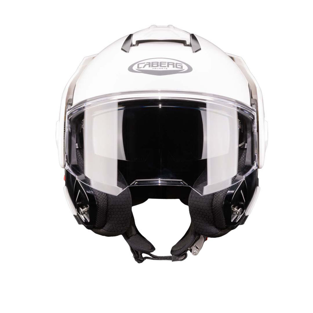 Caberg Trip Flip Front Motorcycle Helmet - White
