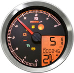Koso HD-04 Speedometer/Tachometer For Harley Davidson FLD 1690 2012-2013 Chrome